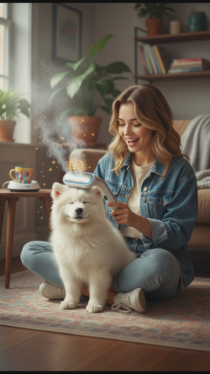 Cat Steam Brush Steamy Dog Brush 3 In 1 Electric Spray Cat Hair Brushes For Massage Pet Grooming Comb Hair Removal Combs Pet Products